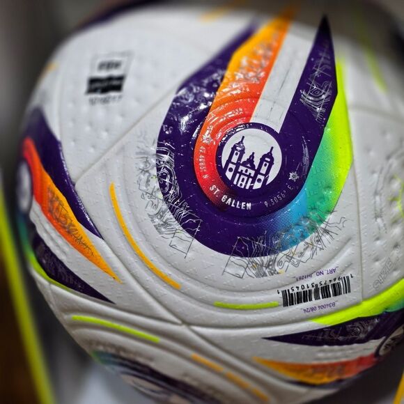 Adidas UEFA Euro Pro Match Soccer Ball Women's Euro Cup Switzerland 2025 New LE - Picture 13 of 13